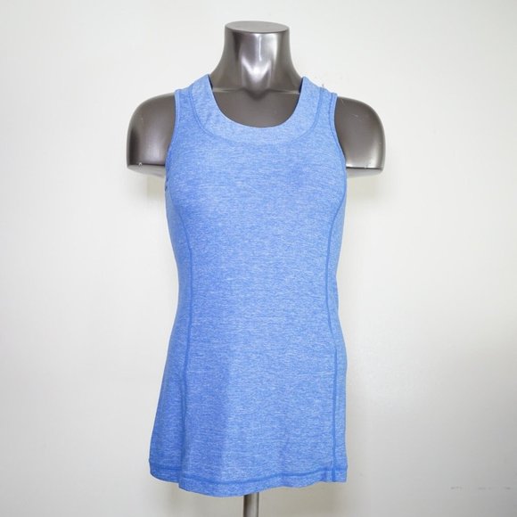 Lululemon Women's Dash Tank II Ruffle Athletic Top Size 6 - Picture 1 of 5